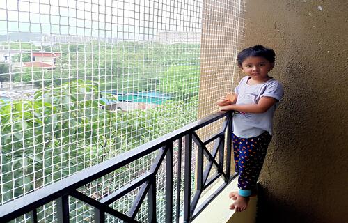 Child Safety Nets for apartments and homes by Jashuva Safety Nets